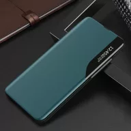   Apple iPhone 16, Oldalra nyíló tok, stand, Wooze FashionBook, zöld