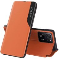   Xiaomi 14, Oldalra nyíló tok, stand, hívás mutatóval, Wooze FashionBook, sárga