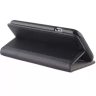   Xiaomi 14 Ultra, Oldalra nyíló tok, stand, Smart Magnet, fekete