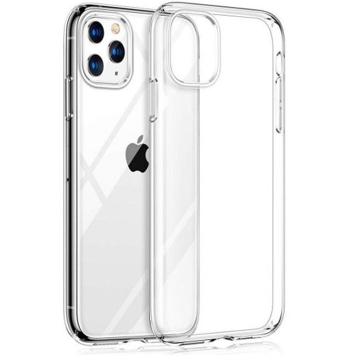 Apple iPhone 16 Plus, Szilikon tok, átlátszó