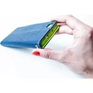   Apple iPhone 16, Oldalra nyíló tok, stand, Fancy Book, sötétkék