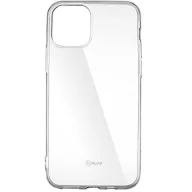  Apple iPhone 16 Pro Max, Szilikon tok, Jelly Case, Roar, átlátszó