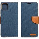 Apple iPhone 16 Pro, Oldalra nyíló tok, stand, Canvas Book, sötétkék