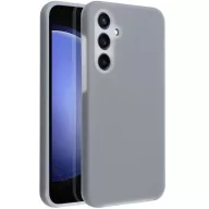   Samsung Galaxy A16 4G / A16 5G SM-A165F / A166B, Szilikon tok, mikrofiber plüss belső, Candy Case, szürke