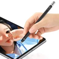   Univerzális toll, (bármilyen kapacitív kijelzőhöz), USP100 4-TIP Stylus Pen, lila/rózsaszín