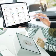   Univerzális toll, (bármilyen kapacitív kijelzőhöz), USP100 4-TIP Stylus Pen, lila/rózsaszín