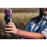   Prémium selfie bot, 21 - 104 cm, 360°-ban forgatható, exponáló gombbal, bluetooth-os, v5.2, Magsafe kompatibilis, tripod állvány funkció, Forcell F-Grip MagSelfie S100M, fekete