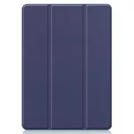   Samsung Galaxy Tab S9 FE Plus (12.4) SM-X610 / X616B, mappa tok, érintőceruza tartó, érintőceruza nélkül, Trifold, Wooze Trifold Pencil Holder, sötétkék
