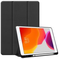   Xiaomi Pad 6 (11.0) / Pad 6 Pro (11.0), mappa tok, érintőceruza tartó, érintőceruza nélkül, Trifold, Wooze Trifold Pencil Holder, fekete
