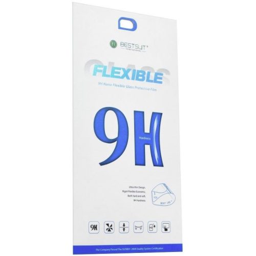 Apple iPhone 16 Pro, Kijelzővédő fólia, ütésálló fólia, Tempered Glass (edzett üveg), Nano Flexi Glass, Clear