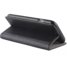 Oppo A38, Oldalra nyíló tok, stand, Smart Magnet, fekete