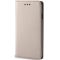 Xiaomi Redmi Note 14 5G (Global), Oldalra nyíló tok, stand, Smart Magnet, arany