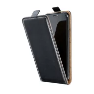   Samsung Galaxy A36 5G SM-A366B, Forcell lenyitható bőrtok, Slim Flexi, felfelé nyíló - kinyitható, fekete