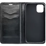   Motorola Moto G75, Oldalra nyíló tok, stand, Magnet Book, fekete