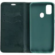   Oppo Reno12 F 5G, Oldalra nyíló tok, stand, Magnet Book, zöld
