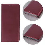   Realme 11 5G / C67 5G, Oldalra nyíló tok, stand, Magnet Book, bordó