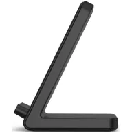   Univerzális vezeték nélküli töltő állomás, Qi Wireless, 15W, asztali tartó, LED-es, Tech-Protect QI15W-A40, fekete