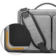   Laptop táska, 13 - 14" készülékhez, vállpánttal, TP Defender Bag, szürke