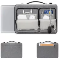   Laptop táska, 15 - 16" készülékhez, vállpánttal, TP Defender Bag, szürke