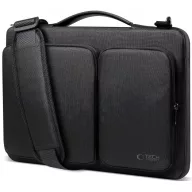   Laptop táska, 15 - 16" készülékhez, vállpánttal, TP Defender Bag, fekete