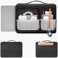   Laptop táska, 15 - 16" készülékhez, vállpánttal, TP Defender Bag, fekete