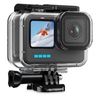   Sportkamera tok, GoPro Hero 9 - 13 sportkamerákhoz, vízálló, Tech-Protect GA200 WaterProof Case, átlátszó