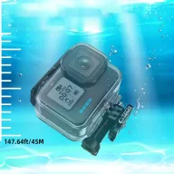   Sportkamera tok, GoPro Hero 9 - 13 sportkamerákhoz, vízálló, Tech-Protect GA200 WaterProof Case, átlátszó