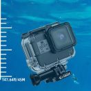 Sportkamera tok, GoPro Hero 5 - 7 sportkamerákhoz, vízálló, Tech-Protect GA200 WaterProof Case, átlátszó