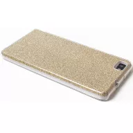   Samsung Galaxy S25 Ultra SM-S938, Szilikon tok, csillogó, Forcell Shining, arany