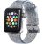 Apple Watch 4-6, SE, SE (2022) (42 / 44 mm) / Watch 7-9 (45 mm) / Watch Ultra 1-2 (49 mm), szilikon pótszíj, állítható, csillámmal díszítve, Xprotector, fekete