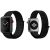 Apple Watch 4-6, SE, SE (2022) (42 / 44 mm) / Watch 7-9 (45 mm) / Watch Ultra 1-2 (49 mm), textíl pótszíj, tépőzáras, állítható, Xprotector, fekete