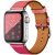Apple Watch 4-6, SE, SE (2022) (42 / 44 mm) / Watch 7-9 (45 mm) / Watch Ultra 1-2 (49 mm), bőr pótszíj, állítható, Xprotector, magenta