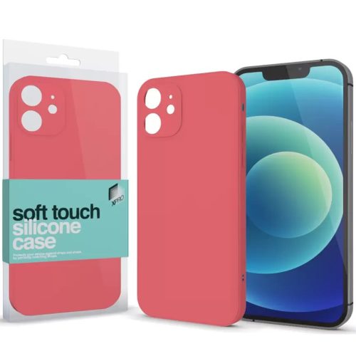 Xiaomi Redmi Note 9 Pro 5G / Mi 10T Lite 5G, Szilikon tok, Xprotector Soft Touch Slim, sötét-pink