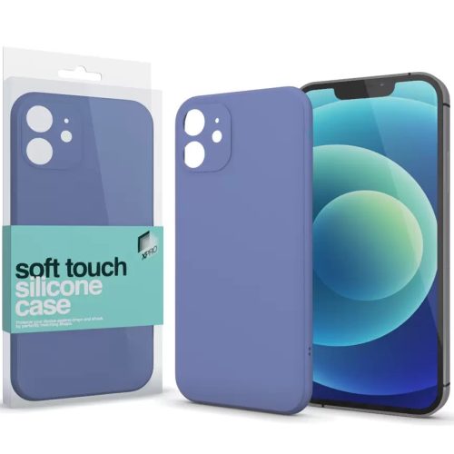 Samsung Galaxy A03 SM-A035F, Szilikon tok, Xprotector Soft Touch Slim, levendula-szürke