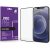 Huawei Honor X7 / Honor Play 30 Plus, Kijelzővédő fólia, ütésálló fólia (az íves részre is!), Tempered Glass (edzett üveg), Xprotector Nano Glass, fekete