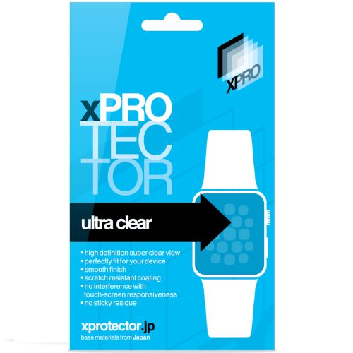 Apple Watch Ultra (49 mm), Kijelzővédő fólia (az íves részre NEM hajlik rá!), Xprotector Ultra Clear, Clear Prémium