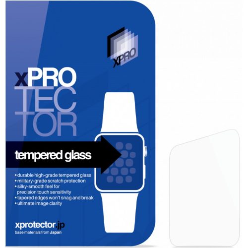 Apple Watch Ultra (49 mm), Kijelzővédő fólia, ütésálló fólia (az íves részre NEM hajlik rá!), Tempered Glass (edzett üveg), 0.33, Xprotector, Clear