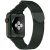Apple Watch 4-6, SE, SE (2022) (38 / 40 mm) / Watch 7-9 (41 mm), fém pótszíj, milánói stílus, 2 részes, Xprotector, fekete