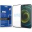 Apple iPhone 16 Pro Max / 17 Pro Max, Kijelzővédő fólia, ütésálló fólia (az íves részre is!), Tempered Glass (edzett üveg), matt, Xprotector Full 3D SuperMatte, fekete