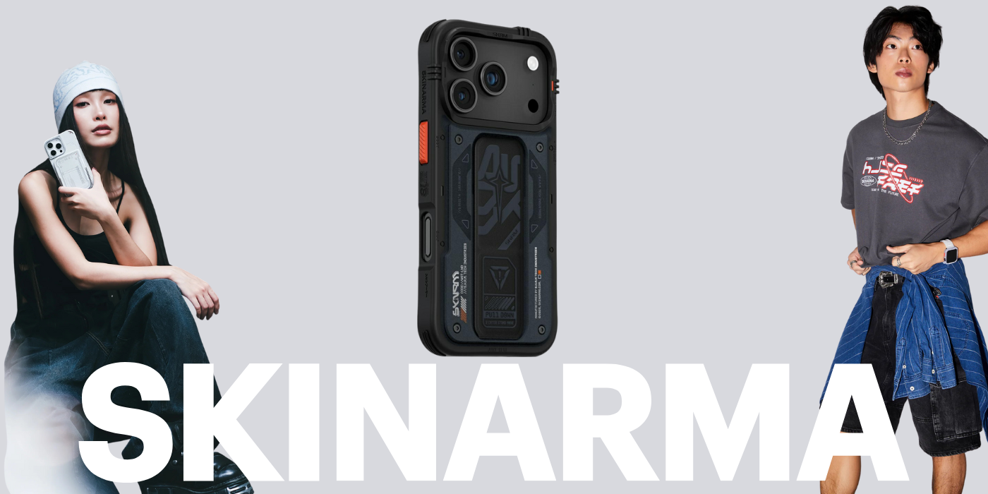 Skinarma prémium japán mecha stílusú ütésálló telefontokok