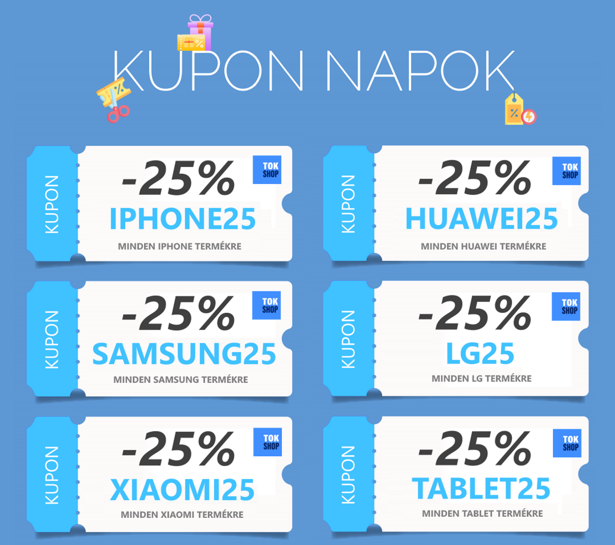 Kupon napok