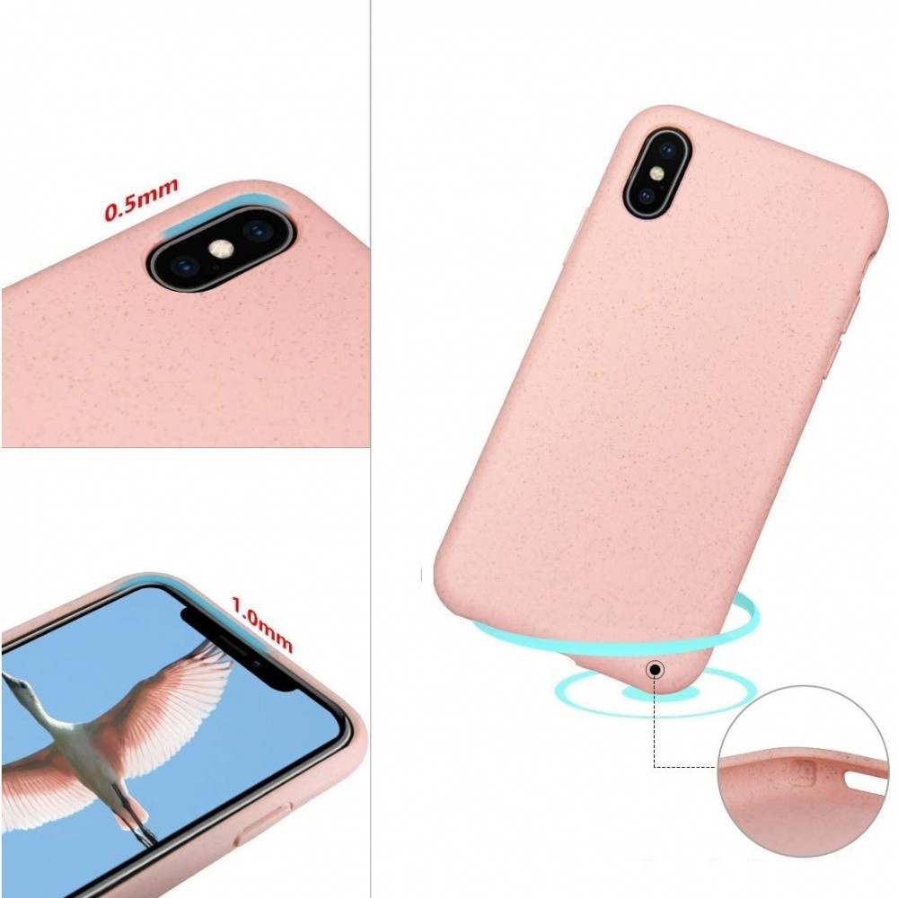 Apple iPhone 14 Plus, Bioplasztik tok, környezetbarát, Wooze Bio, rózsaszín termék 2. képe