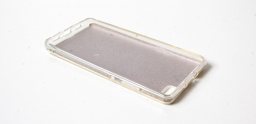 Samsung Galaxy S9 SM-G960, TPU szilikon tok, csillogó, Forcell Shining, arany termék 2. képe