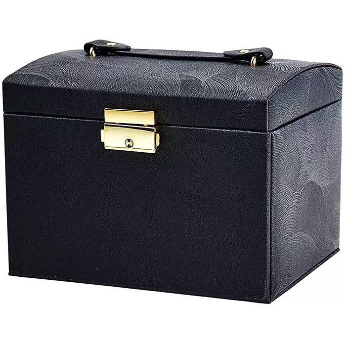 Ékszertartó táska, fekete termék 2. képe