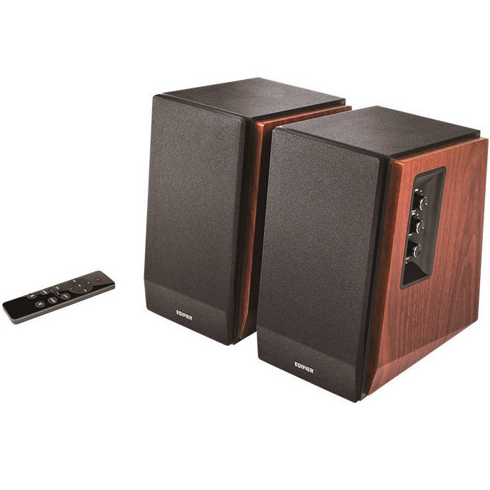 Hangszóró szett, 2.0, 2 x 33W, Bluetooth, RCA, Edifier R1700BTs, barna termék 2. képe