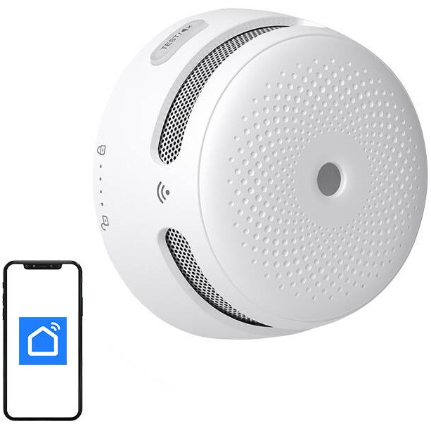 X-Sense XS01-WT Tuya Wi-Fi füstérzékelő, riasztó, Wifi kapcsolat, fehér termék 2. képe