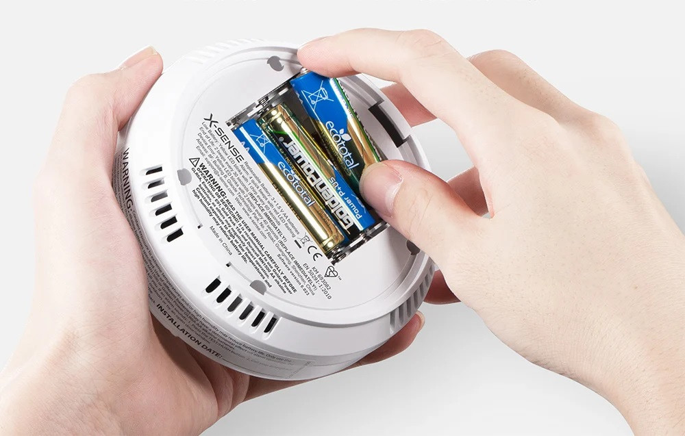 X-Sense CO03D szén-monoxid riasztó, LCD kijelzővel, fehér termék 2. képe