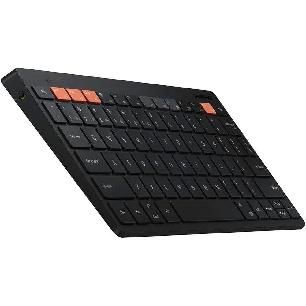 Univerzális bluetooth billentyűzet, v5.0, QWERTY, angol nyelvű, Samsung Smart Keyboard Trio 500, fekete, gyári termék 2. képe