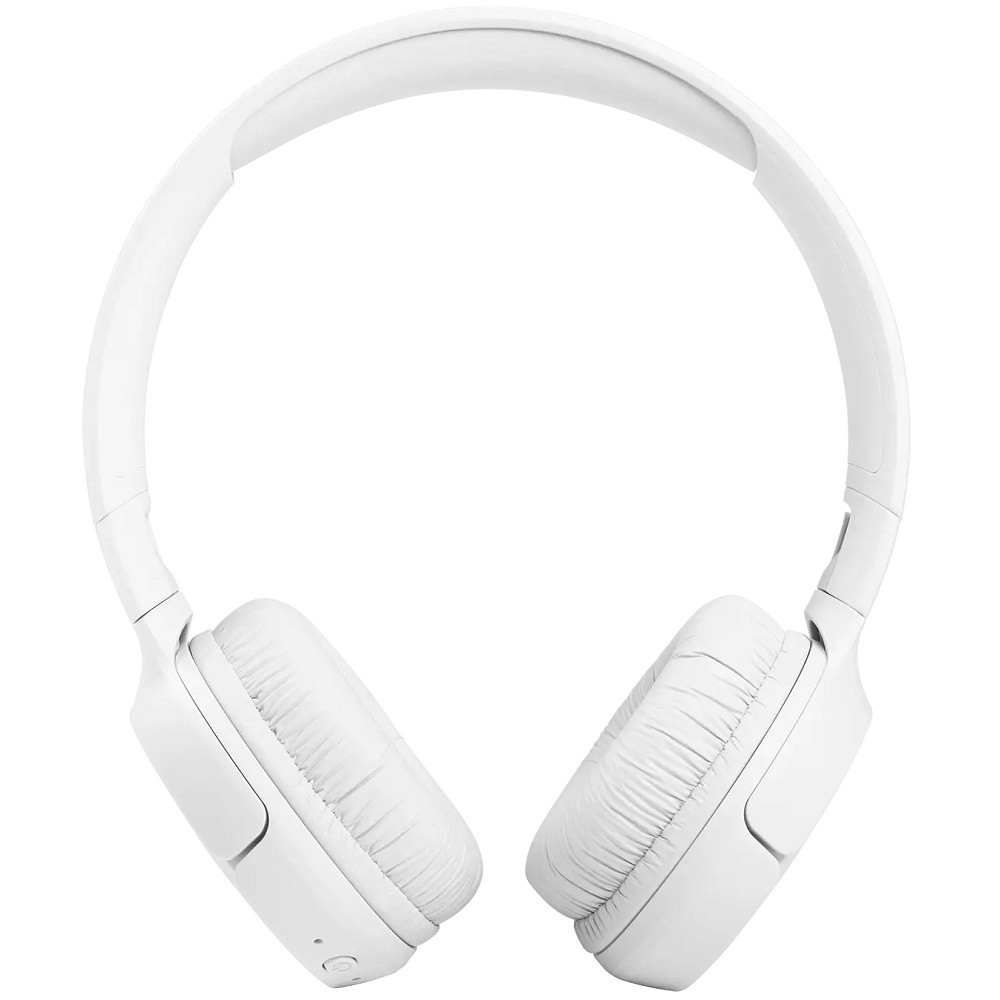 Bluetooth sztereó fejhallgató, v5.0, Multipoint, mikrofon, funkció gomb, hangerő szabályzó, összecsukható, JBL Tune 510, fehér termék 2. képe