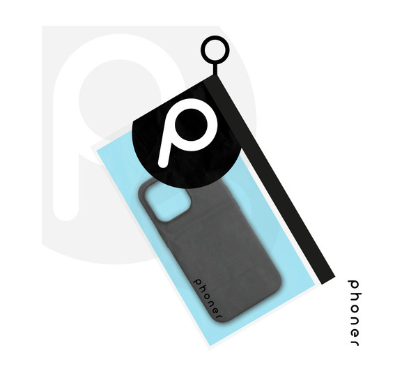 Phoner Apple iPhone 13 Pro Magsafe szilikon tok, fekete termék 2. képe
